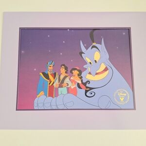 Disney's Aladdin and the King of Thieves Exclusive 1996 Commemorative Lithograph